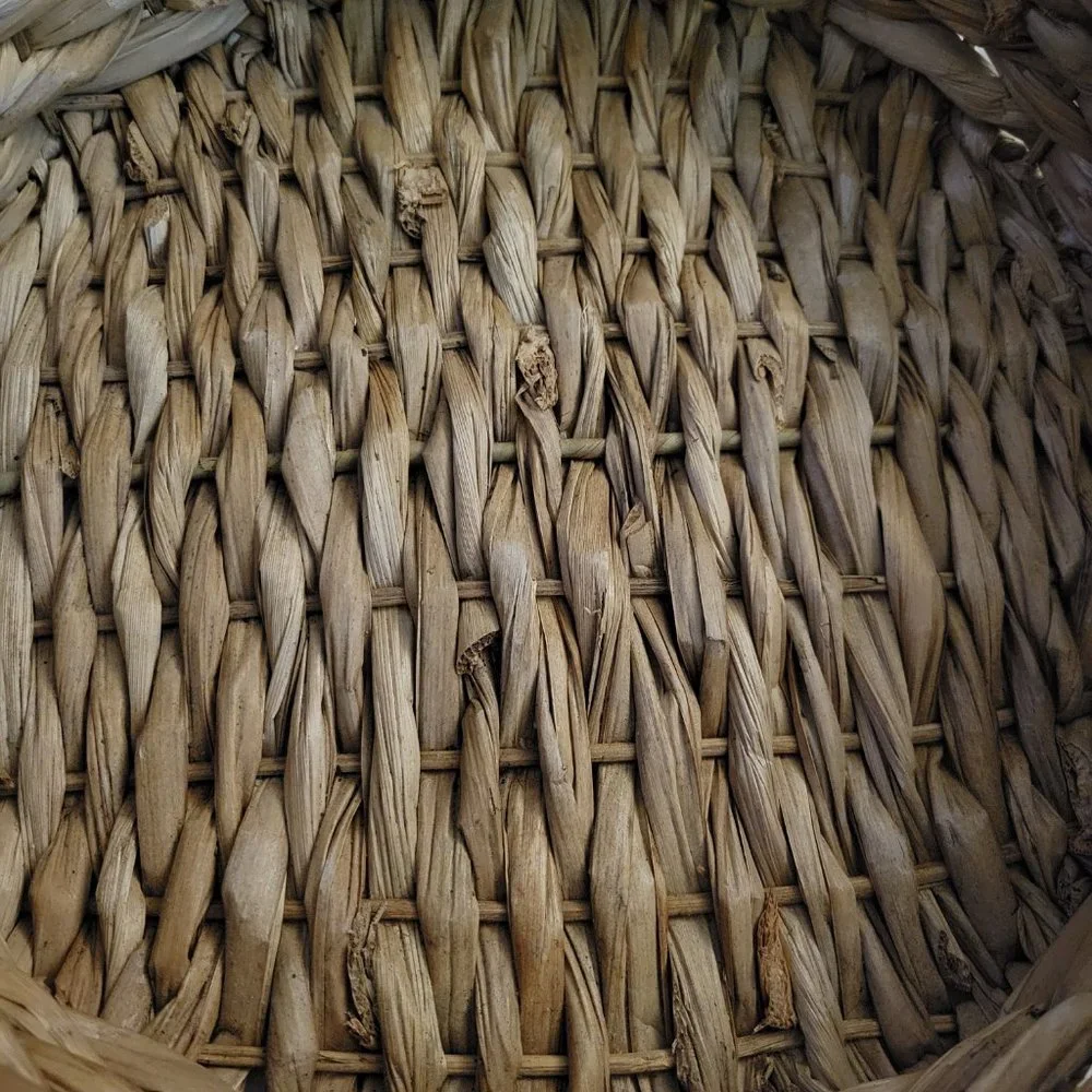 Circle Wicker Basket